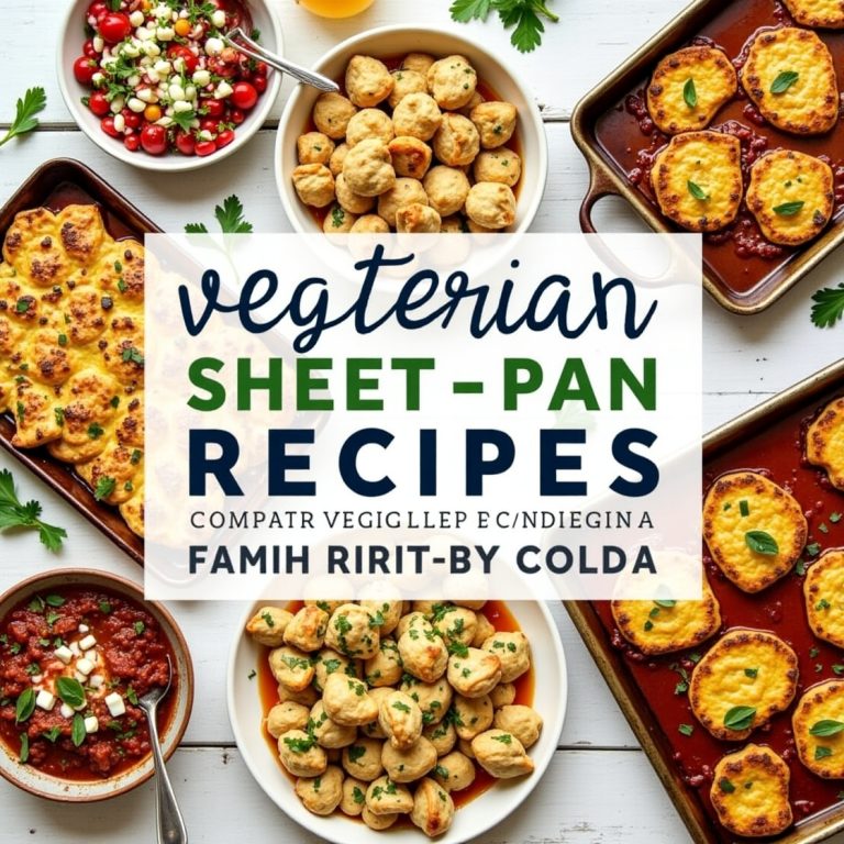 Discover delicious and easy vegetarian sheet pan recipes for dinner. From Mediterranean roasted veggies to Southwestern chickpea medleys, enjoy quick, healthy, and flavorful meals with minimal cleanup.